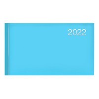 Фото Еженедельник Brunnen Miradur trend 2022 голубой 15,3х8,7 см 73-755 64 332