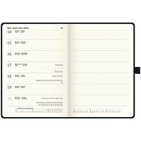 Фото Еженедельник Brunnen 2025 Euro А5 Strong черный 10-799 66 905