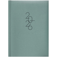 Фото Ежедневник Brunnen 2026 карманный Linesse морской зеленый 73-736 69 566