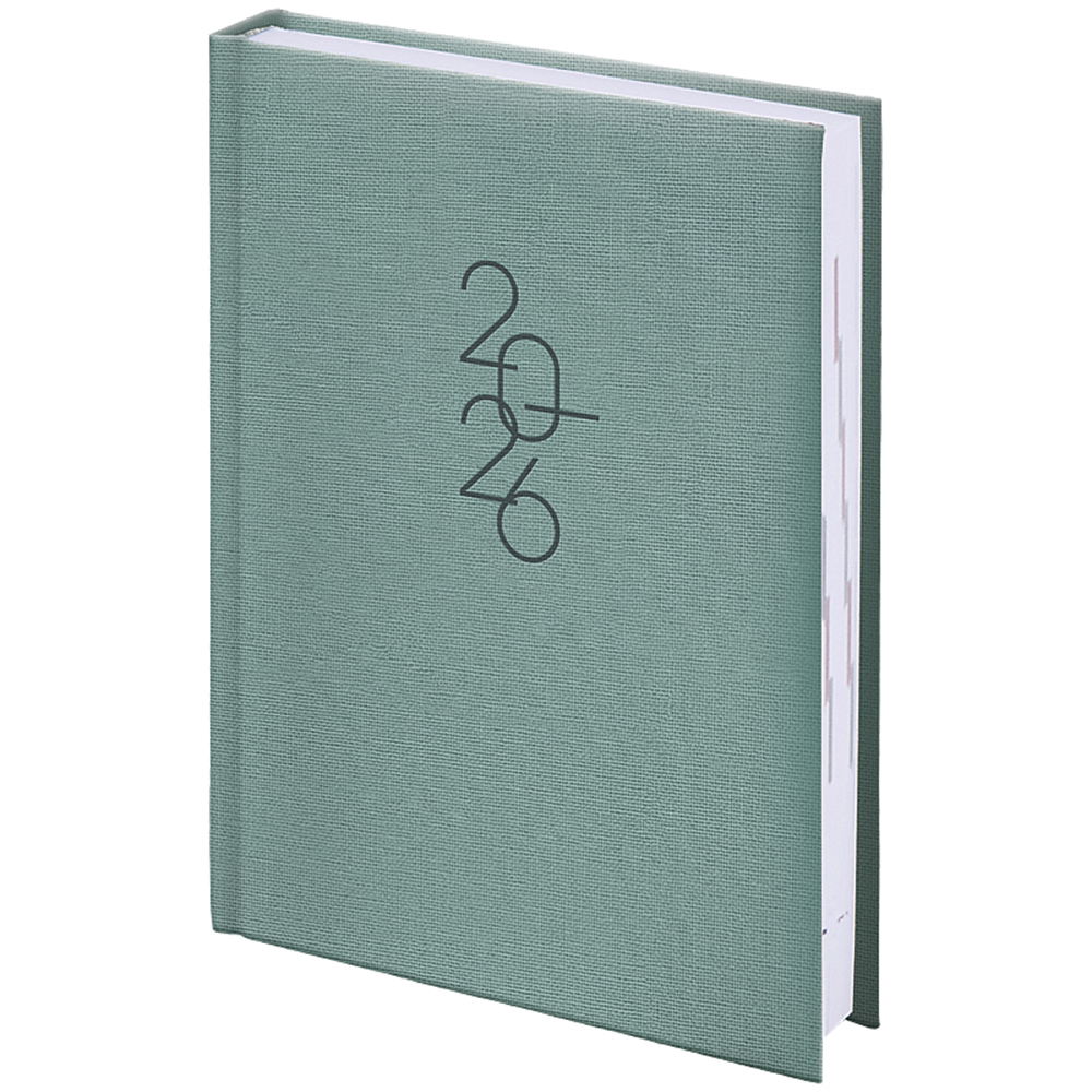 Ежедневник Brunnen 2026 карманный Linesse морской зеленый 73-736 69 566