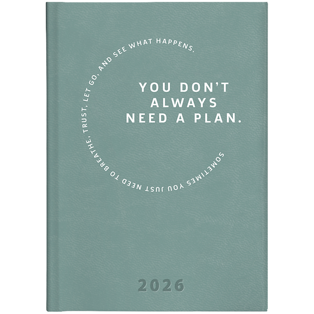 Ежедневник Brunnen 2026 карманный Torino Trend бирюзовый холодный 73-736 38 536