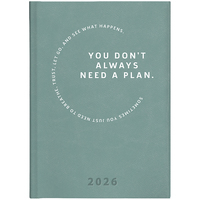 Фото Ежедневник Brunnen 2026 карманный Torino Trend бирюзовый холодный 73-736 38 536