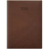 Фото Ежедневник Brunnen 2026 Стандарт LaFontaine коньячний 73-795 50 706