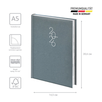 Фото Ежедневник Brunnen 2026 Стандарт Linesse ночной синий 73-795 69 836