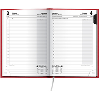 Ежедневник Brunnen 2026 Стандарт Torino Trend коралловый 73-795 38 246