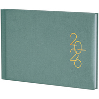 Фото Еженедельник Brunnen 2026 карманный Linesse морской зеленый 73-755 69 566