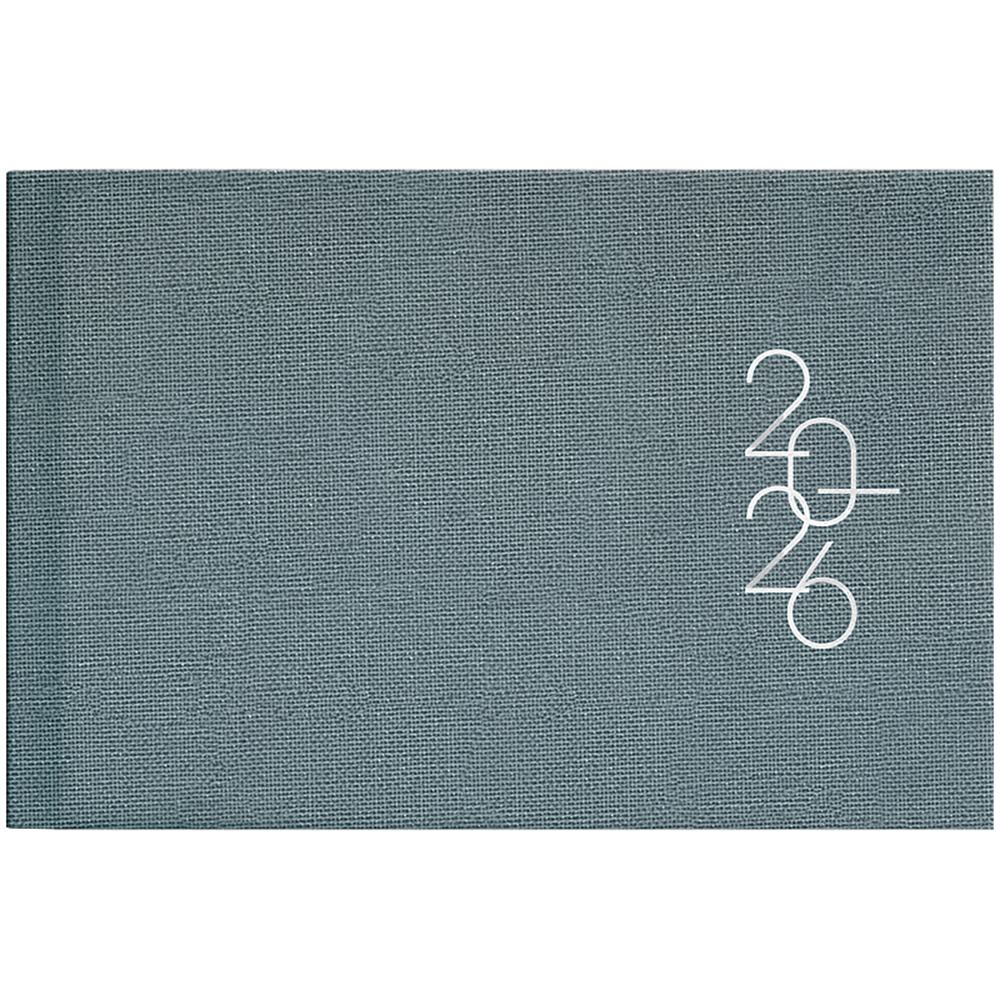 Еженедельник Brunnen 2026 карманный Linesse ночной синий 73-755 69 836