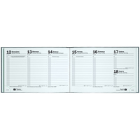 Еженедельник Brunnen 2026 карманный Linesse ночной синий 73-755 69 836