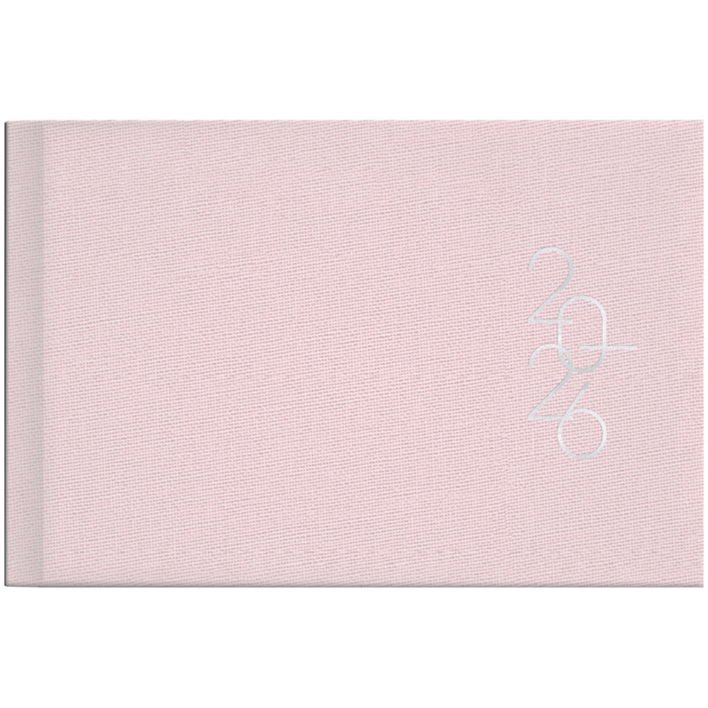 Еженедельник Brunnen 2026 карманный Linesse пудровый 73-755 69 216