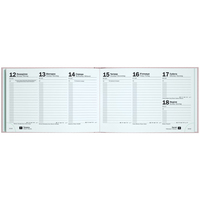 Еженедельник Brunnen 2026 карманный Linesse пудровый 73-755 69 216